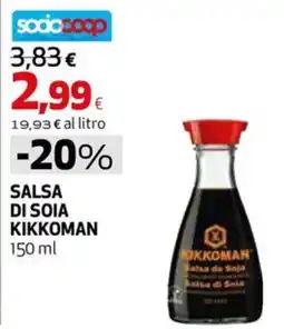 Coop Master Alleanza 3.0 Salsa di soia Kikkoman offerta