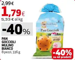 Coop Master Alleanza 3.0 Pan Goccioli Mulino Bianco offerta