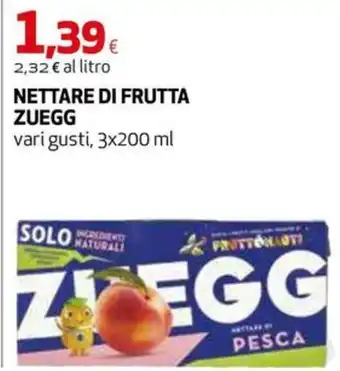 Nettare di frutta Zuegg