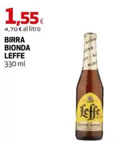 Coop Master Alleanza 3.0 Birra bionda Leffe offerta