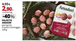 Coop Master Alleanza 3.0 Polpette Amadori gran gusto offerta