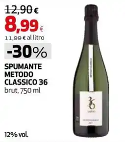 Coop Master Alleanza 3.0 Spumante metodo classico 36 brut offerta