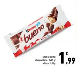 Conad Kinder bueno offerta