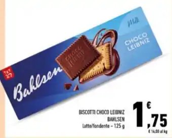 Biscotti Choco Leibniz Bahlsen