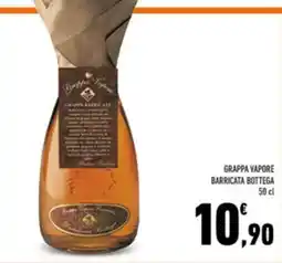 Conad Grappa Vapore Barricata Bottega offerta