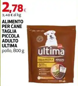 Coop Master Alleanza 3.0 ultima alimento per cane taglia piccola adulto pollo offerta