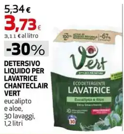 Coop Master Alleanza 3.0 Detersivo liquido per lavatrice Chanteclair Vert offerta