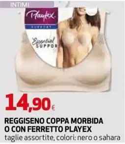 Coop Master Alleanza 3.0 Reggiseno coppa morbida o con ferretto Playex offerta