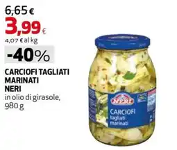 Coop Master Alleanza 3.0 Carciofi tagliati marinati Neri offerta