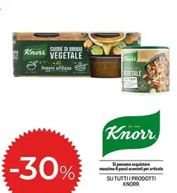 Coop Master Alleanza 3.0 Knorr Cuore di brodo vegetale offerta