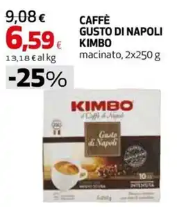 Coop Master Alleanza 3.0 Caffè Gusto di Napoli Kimbo offerta