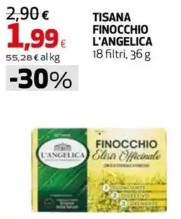 Coop Master Alleanza 3.0 Finocchio Elisir Officinale L'Angelica offerta