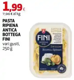 Coop Master Alleanza 3.0 Pasta ripiena antica bottega fini offerta