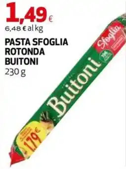 Coop Master Alleanza 3.0 Pasta sfoglia rotonda Buitoni offerta