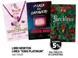 Coop Master Alleanza 3.0 Libri Newton Linea "King Platinum" vari titoli offerta