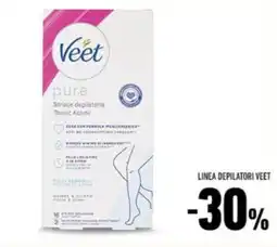 Conad Veet pure Strisce depilatorie offerta