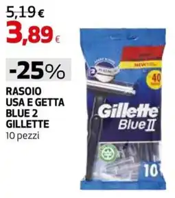 Coop Master Alleanza 3.0 Rasoio usa e getta Gillette Blue II offerta