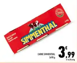 Conad Carne Simmenthal offerta