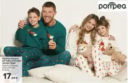 Carrefour Market Pigiama Pompea per tutta al famiglia stampa Volpe offerta