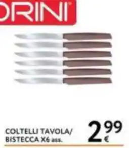 Le Mille Drini coltelli tavola/bistecca offerta