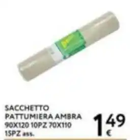 Le Mille Sacchetto pattumiera ambra offerta