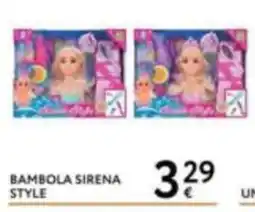 Le Mille Bambola sirena style offerta