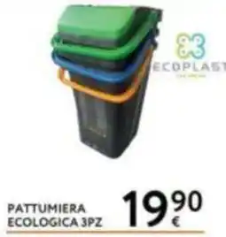 Le Mille Pattumiera ecologica Ecoplast offerta