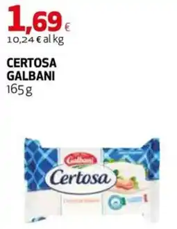 Coop Master Alleanza 3.0 Certosa Galbani offerta