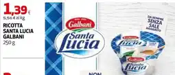 Coop Master Alleanza 3.0 Ricotta Santa Lucia Galbani offerta