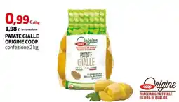 Coop Master Alleanza 3.0 Patate gialle Origine Coop offerta