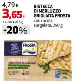 Coop Master Alleanza 3.0 Bistecca di merluzzo grigliata Frost offerta