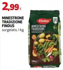 Coop Master Alleanza 3.0 Minestrone tradizione Findus offerta
