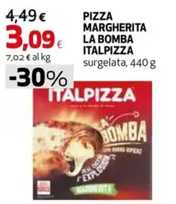 Coop Master Alleanza 3.0 Pizza Margherita La Bomba Italpizza offerta