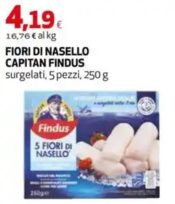 Coop Master Alleanza 3.0 Fiori di nasello Findus offerta