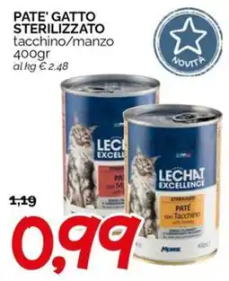Hardis Pate' gatto sterilizzato Lechat Excellence offerta