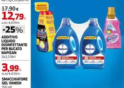Coop Master Alleanza 3.0 Additivo liquido disinfettante per bucato Napisan offerta