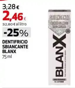 Coop Master Alleanza 3.0 Dentifricio sbiancante Blanx offerta