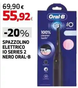 Coop Master Alleanza 3.0 Spazzolino elettrico iO Series 2 nero Oral-B offerta