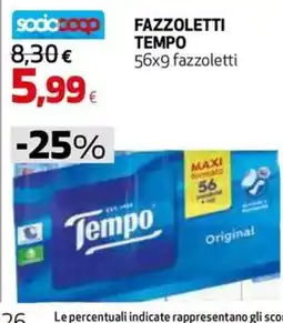 Coop Master Alleanza 3.0 Fazzoletti Tempo offerta