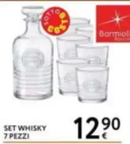 Le Mille Set whisky Bormioli offerta