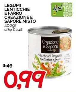 Hardis Creazione e Sapore Misto di legumi lenticchie e farro offerta