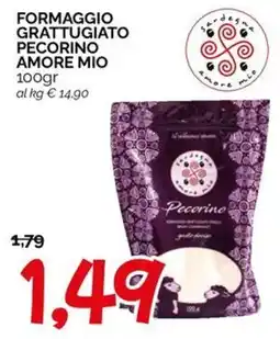 Hardis Formaggio grattugiato pecorino amore mio offerta