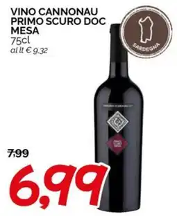 Hardis Vino Cannonau Primo Scuro Doc Mesa offerta