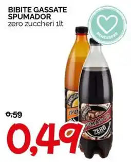 Hardis Bibite gassate Spumador zero zuccheri offerta
