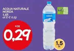 Hardis Acqua naturale Norda offerta