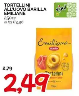 Hardis Tortellini all'uovo Emiliane Barilla offerta