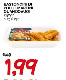 Hardis Bastoncini di pollo Martini offerta
