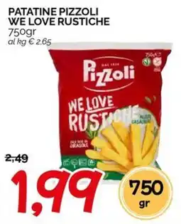 Hardis Patatine Pizzoli We Love Rustiche offerta