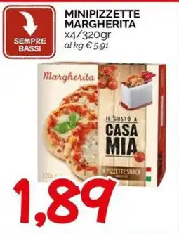 Hardis Mini pizzette margherita Casa Mia offerta