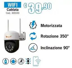 Centro Brico Cameretta wifi cablata Vinci d offerta